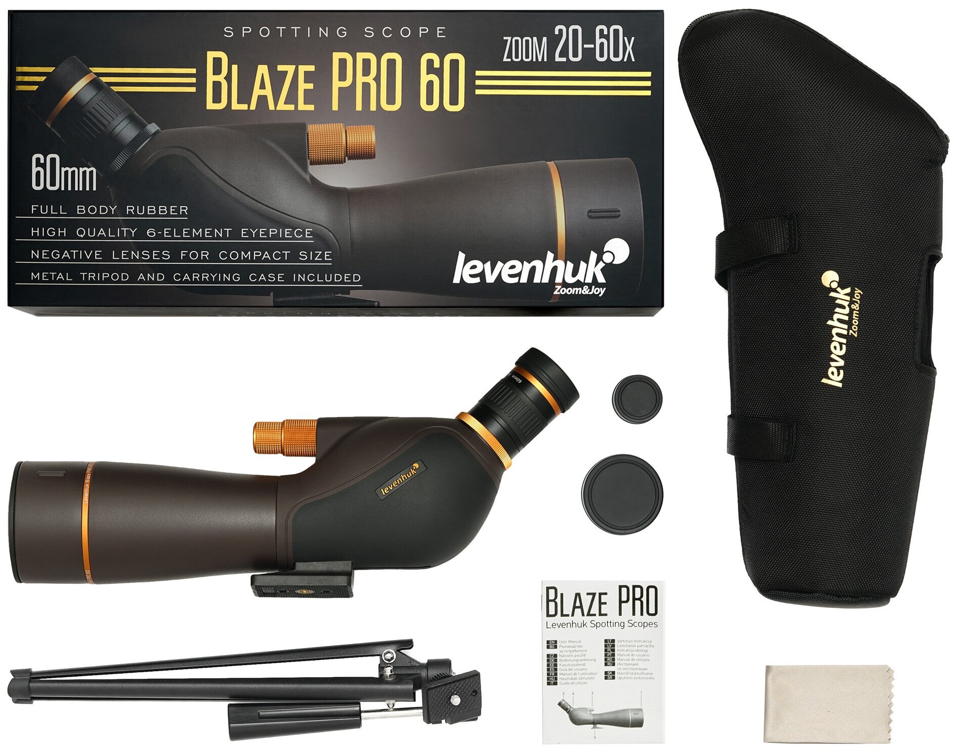 Зрительная труба Levenhuk (Левенгук) Blaze PRO 60