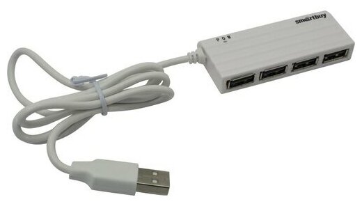 Концентратор USB 20 Smartbuy SBHA-6810-W