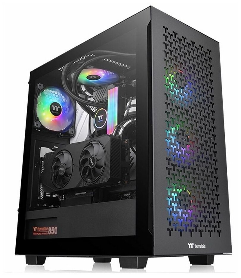 Корпус Thermaltake V350 TG ARGB Air CA-1S3-00M1WN-03 Mid Tower Black