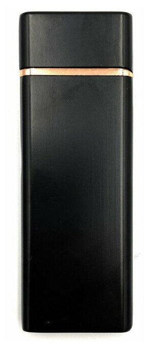 Зажигалка электронная с зарядкой от USB, черная - фотография № 7