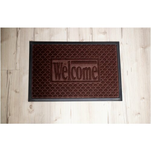 Коврик придверный 40х60/ Коврик резиновый/ Коврик для улицы/ Коврик в коридор