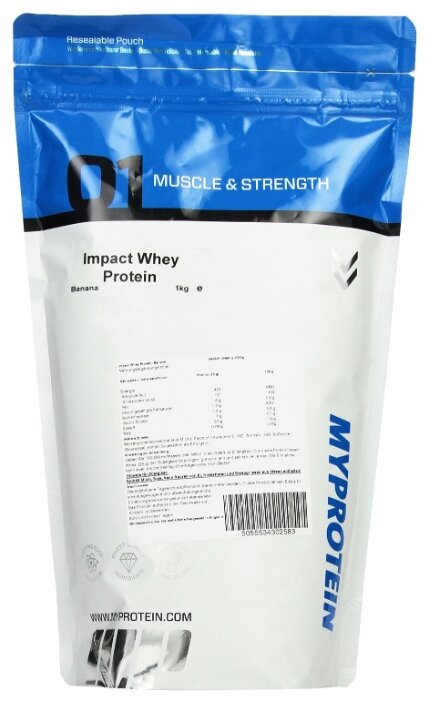 Протеин Myprotein Impact Whey Protein (1 кг)