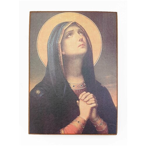 Икона Богородица, размер иконы - 15x18