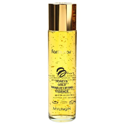 фото Farmstay Honey & Gold Wrinkle Lifting Essence Лифтинг-эссенция для лица с экстрактом мёда и золотом, 150 мл