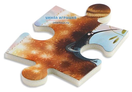 Мягкие пазлы А5 Vladi Toys Жирафчик (VT1103-59) - фото №5