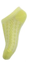 Носки playToday размер 18, белый/желтый