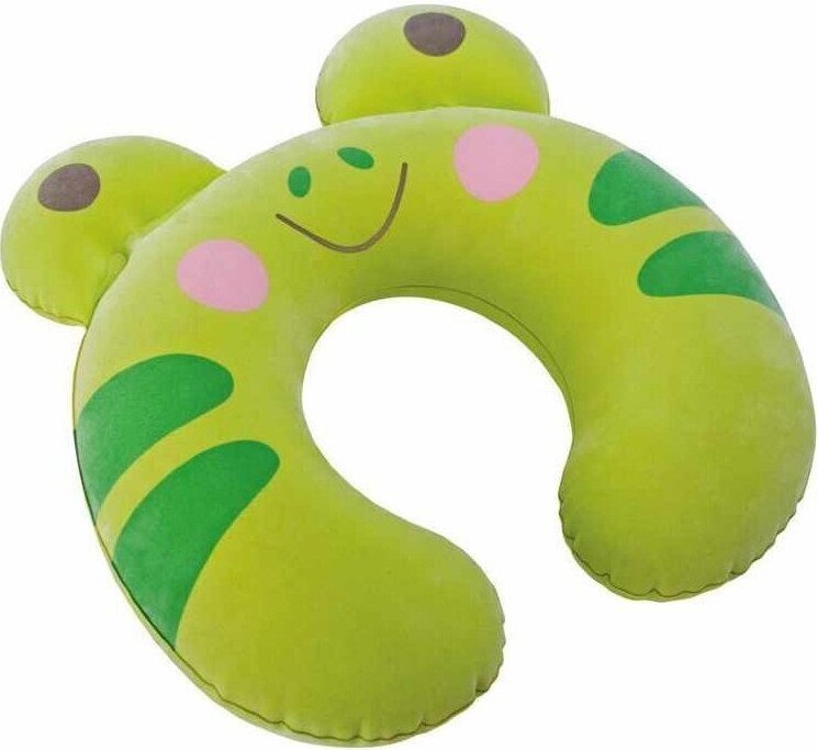 Надувная подушка "Лягушонок" Intex для путешественника (детская) 28 х 30 х 8 см