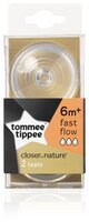 Соска Tommee Tippee Closer to Nature силиконовая антиколиковая 6м+ 2шт.