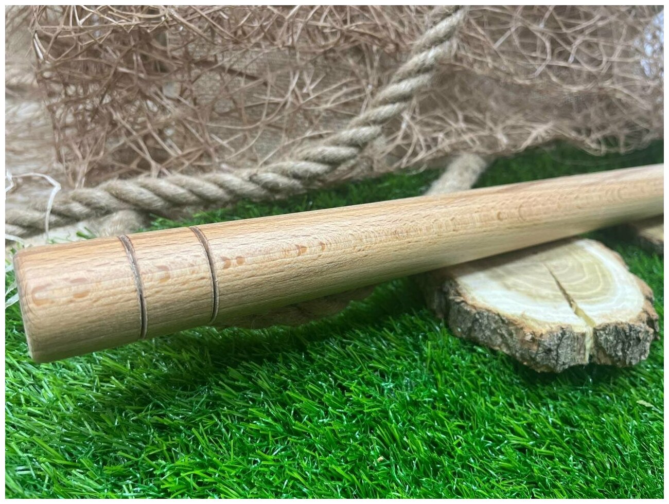 Skalka Деревянный массажер инструмент для массажа №31 Скалка "Бразильская выкатка" - фотография № 8