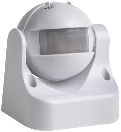 Датчик движения настенный Rexant ДДС 02 180° 1200 Вт 10-2000 Лк 12 м 10-420 сек IP44