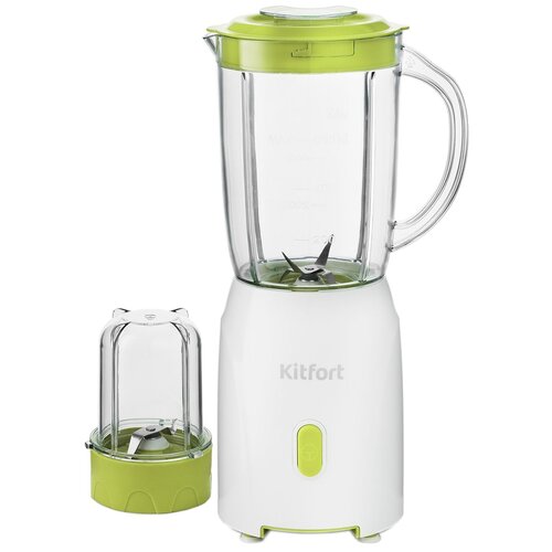 Блендер Kitfort КТ-3069-2 2 в 1 бело-салатовый 149000₽