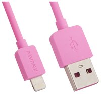 Кабель Remax Light USB - Apple Lightning (RC-006i) 1 м розовый