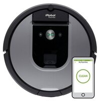 Робот-пылесос iRobot Roomba 965 серебристый/черный