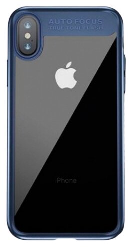 Baseus Чехол Baseus Suthin Dark Blue для iPhone X синий ARAPIPHX-SB15