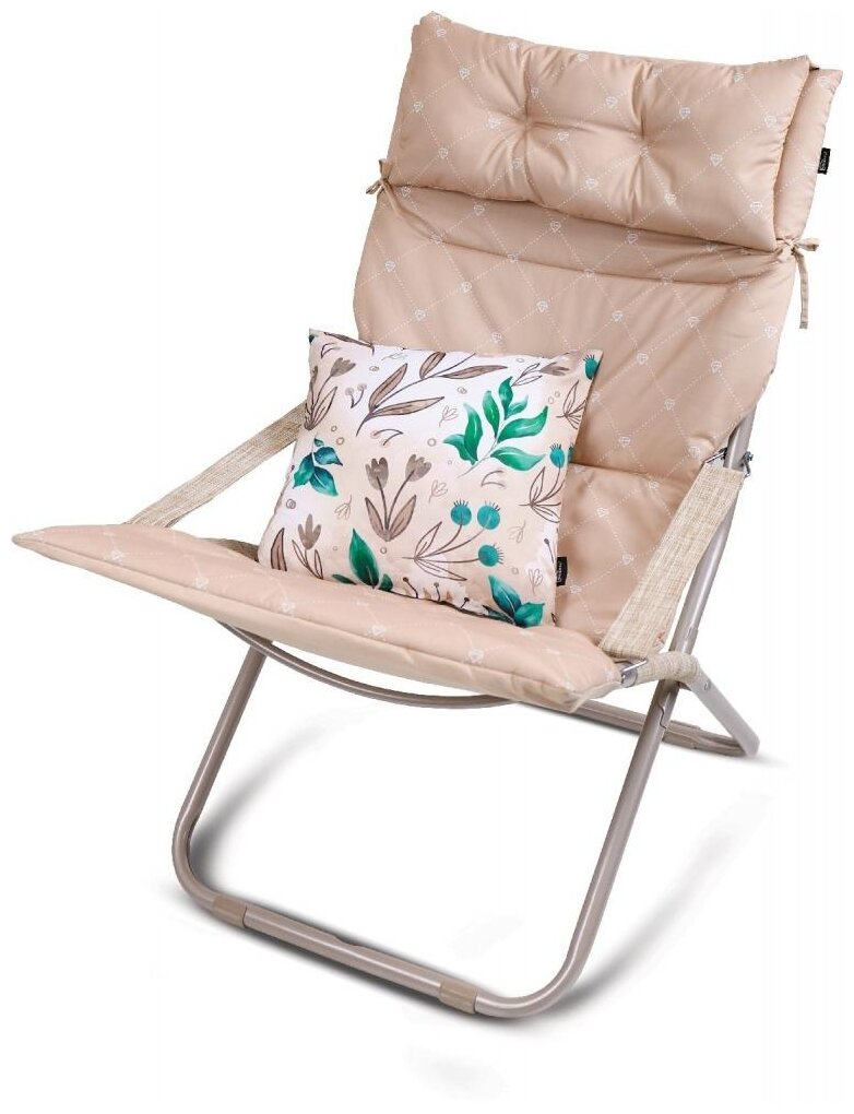 фото Шезлонг HAUSHALT ННК6, 85х64х86 см, до 100 кг