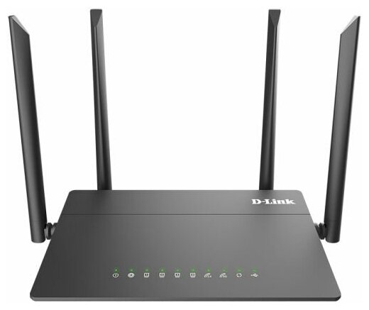 Маршрутизатор D-link DIR-815/RU/R4A Wi Fi 802.11b/g/n/a/ac, AC1200 с поддержкой технологии MU-MIMO, 3G/LTE и USB-портом