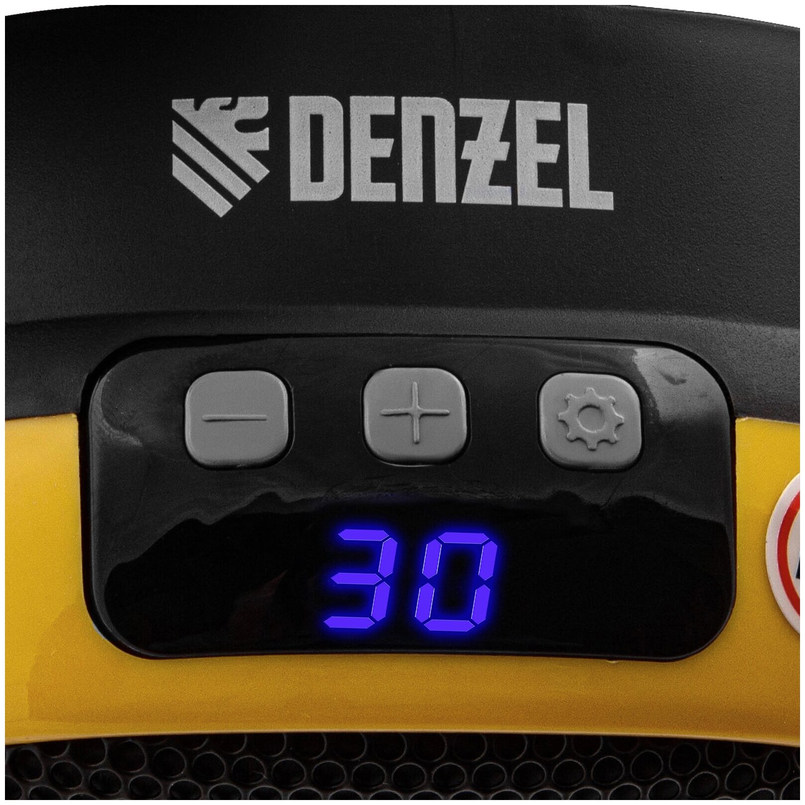Тепловентилятор портативный керамический Denzel dtfc-700, 3 режима, вентилятор, нагрев 700 вт 96407 - фотография № 2