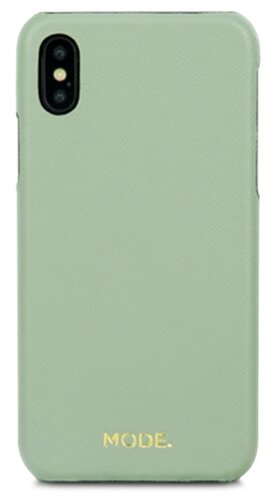 Чехол Dbramante1928 MODE. London для iPhone X салатовый (Ivy Green)