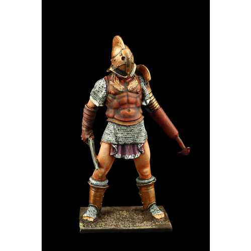 Оловянный солдатик SDS: Римский Гладиатор Скиссор оловянный солдатик sds гладиатор амазонка со щитом
