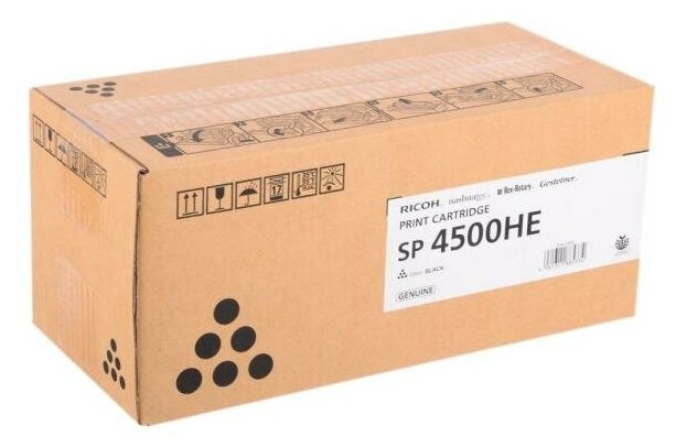Картридж Ricoh SP 4500HE для для Ricoh SP 4510DN SP410SF 12000стр Черный