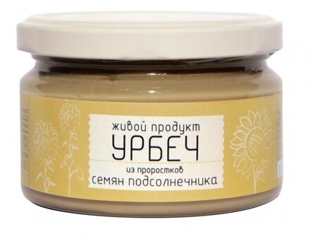 Урбеч из проростков подсолнуха Живой продукт 225 г