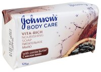 Мыло кусковое Johnson's Body Care Vita-Rich Питательное с маслом какао 125 г