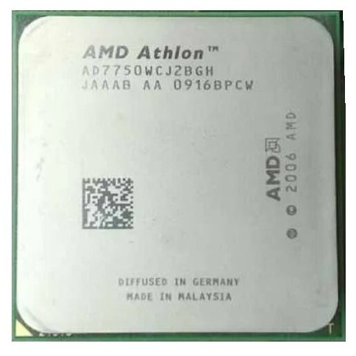 Процессор AMD Athlon X2 Dual-Core 7750 Kuma AM2+,  2 x 2700 МГц, OEM