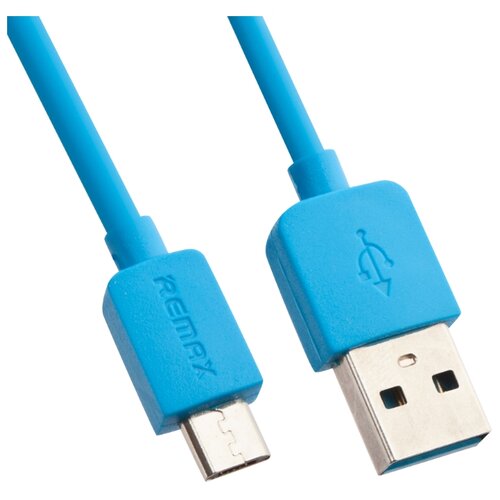 фото Кабель remax light usb - microusb (rc-006m) 1 м голубой