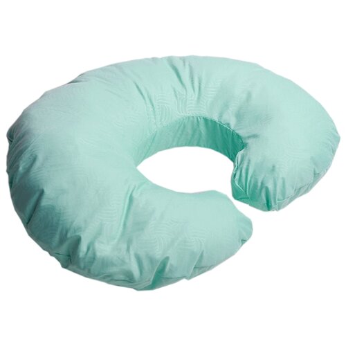 фото Наволочка Body Pillow на подушку для кормления Рогалик мятный