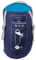 Спальный мешок Quechua Forclaz Trek 500 10° XL navy blue/deep petrol blue/steel grey