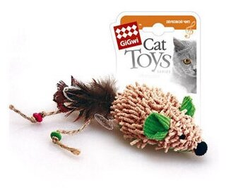 Игрушка для кошек Cat Toys мышка со звуковым чипом при касании издает звуки 8 СМ - фотография № 10