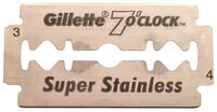 Лезвия для T-образного станка Gillette Super Stainless 7 o'clock 100 шт.