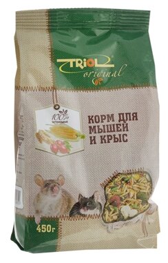 TRIOL™ Корм для мышей и крыс Original, 450г