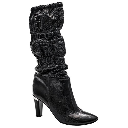 фото Сапоги (женские) renzoni 1563 черный 40 ilasio renzoni