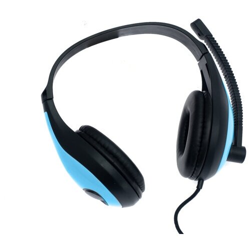 Наушники проводные KOMC KM-520 GAME головные синий 118500₽