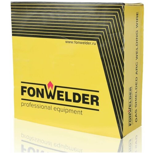 Fonwelder Проволока сварочная ER 70S-6 d=1,0 мм, D270, 15кг, паллета 1080 кг., 2701015