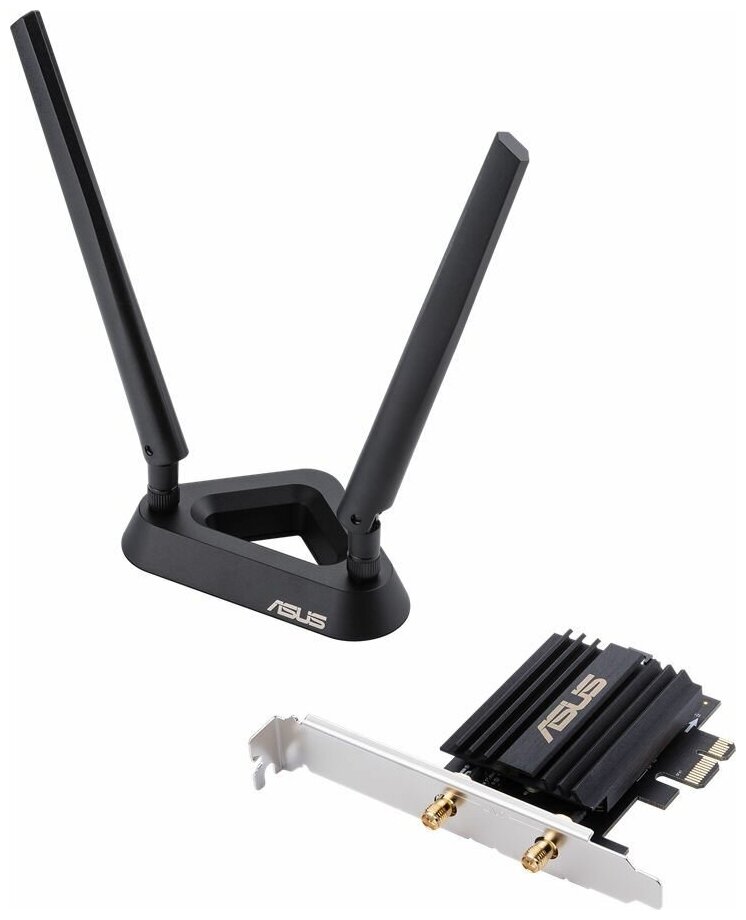 Сетевой адаптер WiFi + Bluetooth ASUS PCE-AX58BT PCI Express