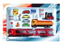 Игровой набор Cararama Автовоз с машинками 47588