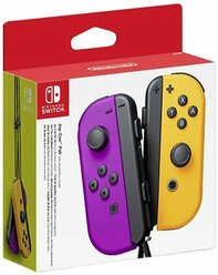 Геймпад для Switch Nintendo Switch Joy-Con Neon Purple/Neon Orange