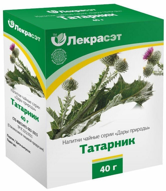 Татарник лист 40 г Целебные травы