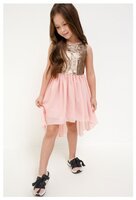 Платье Acoola размер 110, светло-розовый
