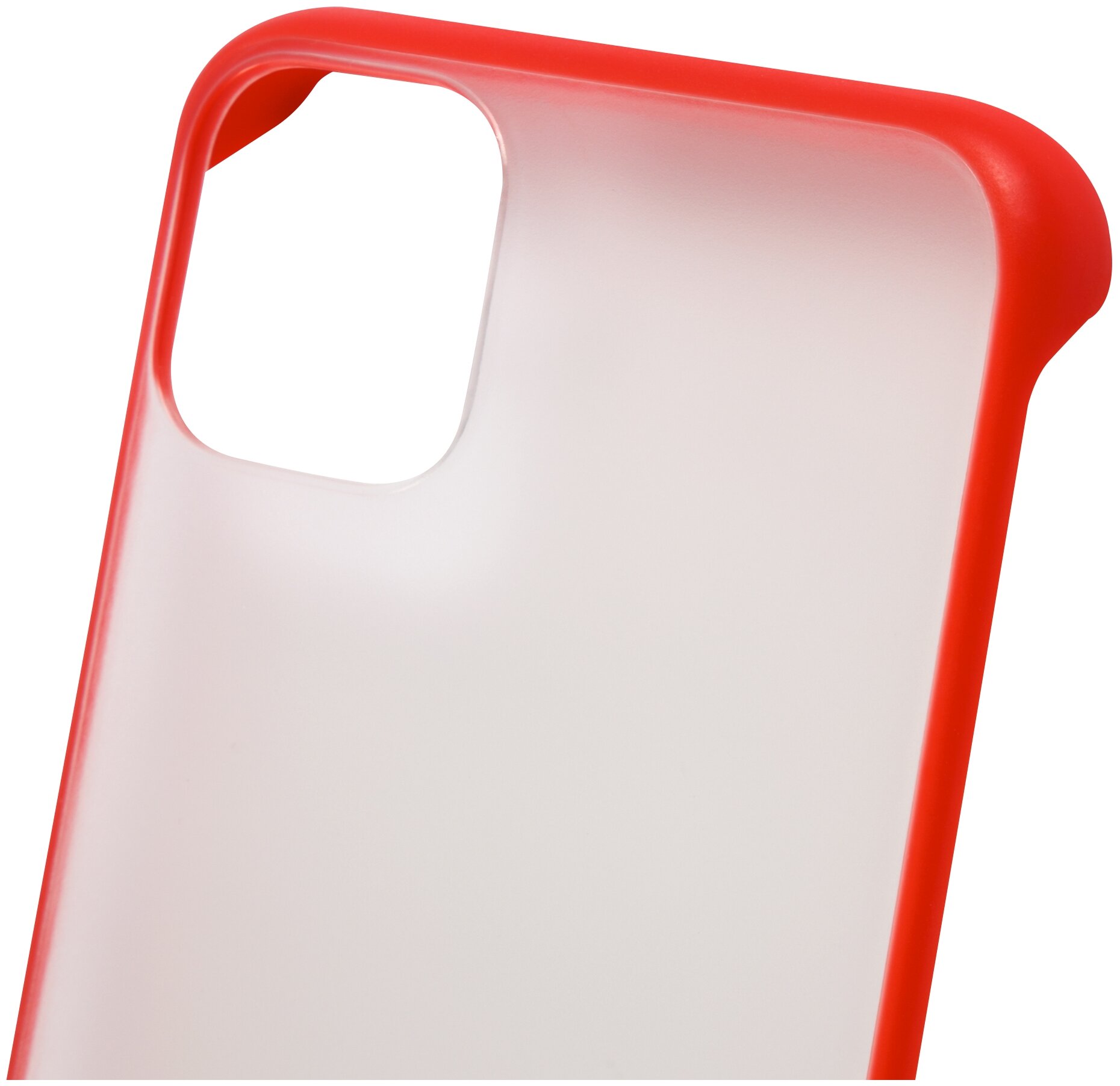 Чехол защитный Red Line Oslo для iPhone 11 Pro Max (6.5") (красный) с кольцом УТ000018438 - фото №4