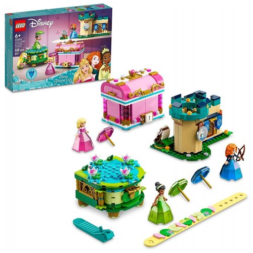 Конструктор LEGO  Disney Princess 43203 Волшебные творения Авроры, Мериды и Тианы