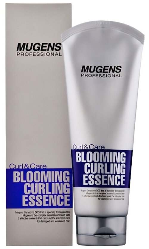 Эссенция для вьющихся волос Welcos Mugens Blooming Curling Essence 150г.