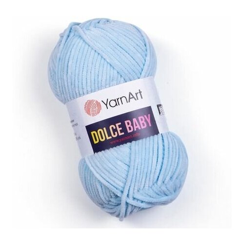 Пряжа YarnArt Dolce Baby 749 св.голубой