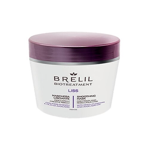 Маска для волос Brelil Professional Smoothing Mask For Frizzy And Unruly Hair, 220 мл