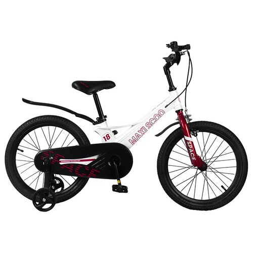 Детский велосипед MAXISCOO Space Стандарт 18 Белый Жемчуг 1425000₽