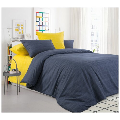 Постельное Белье «Солнечный дождь 3210ПН с комп.» 2-спальное с европрост. Перкаль