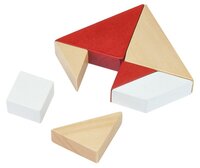 Головоломка Professor Puzzle Professor Mind Muddler’s Tangram Puzzle and Book Pack (PC1428) красный/