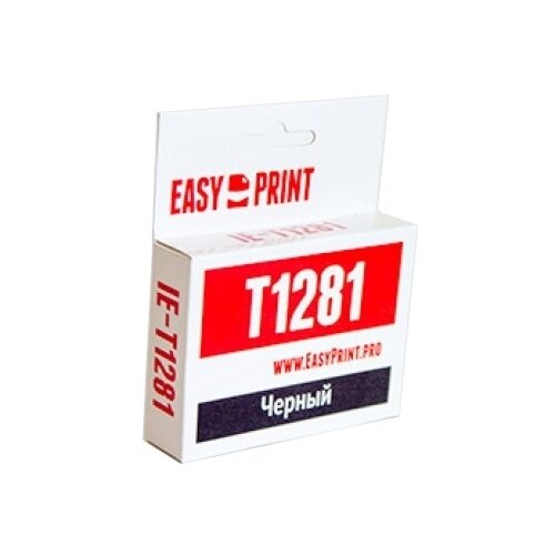 Картридж EasyPrint IE-T1281, 200 стр, черный картридж easyprint ie t1031 915 стр черный
